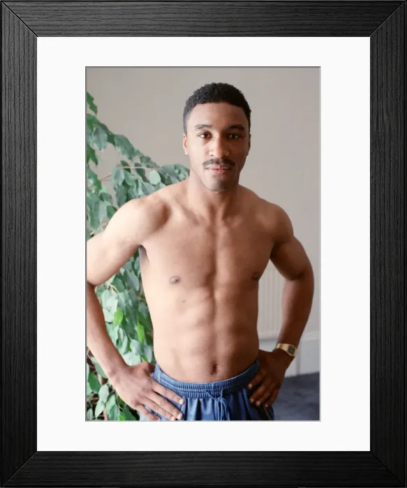 Framed Print : Michael Watson, MBE is a British former professional boxer who competed from 1984 to 1991