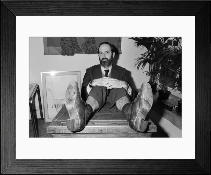 Framed Print : Actor and comedian John Cleese. 26th January 1983