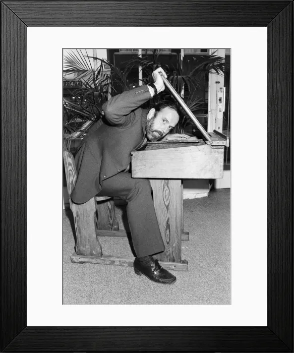 Framed Print : Actor and comedian John Cleese. 26th January 1983 Framed Print : Actor and comedian John Cleese. 26th January 1983