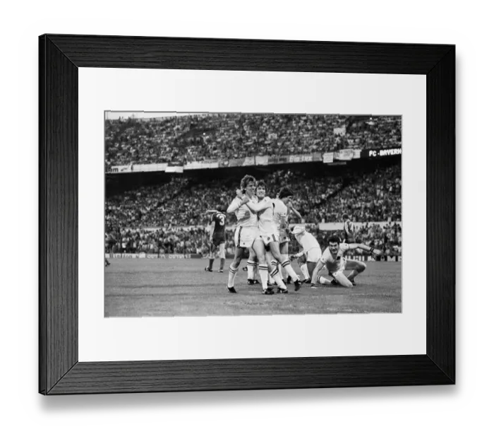 Framed Print : The 1982 European Cup Final was played on 26 May 1982. English champions Aston Villa Framed Print : The 1982 European Cup Final was played on 26 May 1982. English champions Aston Villa