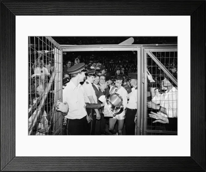Framed Print : The 1982 European Cup Final was played on 26 May 1982. English champions Aston Villa Framed Print : The 1982 European Cup Final was played on 26 May 1982. English champions Aston Villa