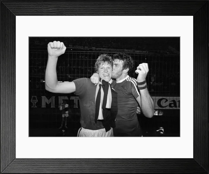Framed Print : The 1982 European Cup Final was played on 26 May 1982. English champions Aston Villa Framed Print : The 1982 European Cup Final was played on 26 May 1982. English champions Aston Villa