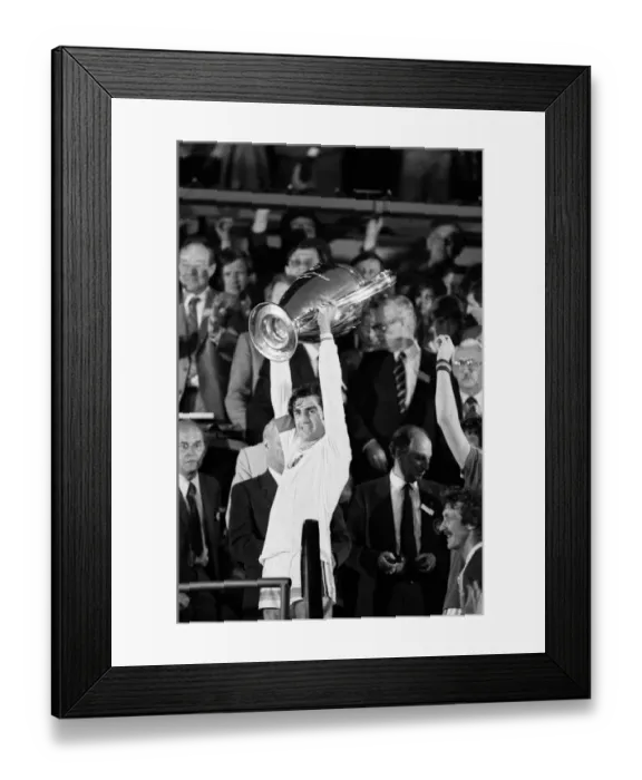 Framed Print : The 1982 European Cup Final was played on 26 May 1982. English champions Aston Villa Framed Print : The 1982 European Cup Final was played on 26 May 1982. English champions Aston Villa