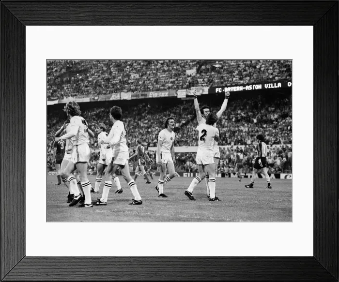 Framed Print : The 1982 European Cup Final was played on 26 May 1982. English champions Aston Villa Framed Print : The 1982 European Cup Final was played on 26 May 1982. English champions Aston Villa