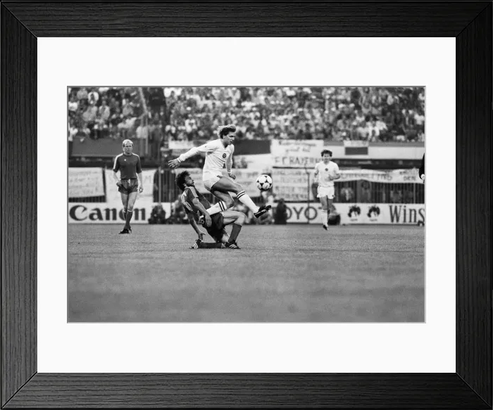 Framed Print : The 1982 European Cup Final was played on 26 May 1982. English champions Aston Villa Framed Print : The 1982 European Cup Final was played on 26 May 1982. English champions Aston Villa
