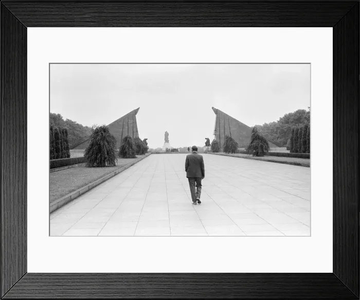 Framed Print : Scenes in East Berlin, East Germany soon after the start of the construction of Framed Print : Scenes in East Berlin, East Germany soon after the start of the construction of