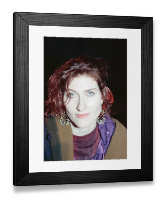 Framed Print : Eddi Reader, Scottish singer songwriter pictured Thursday 17th January 1991