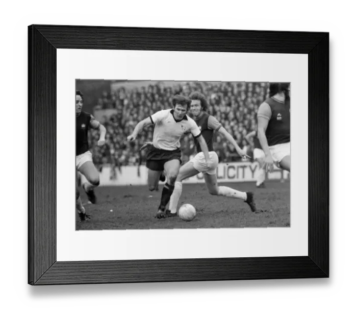 Framed Print : West Ham United v Derby County. League Division One. Upton Park
