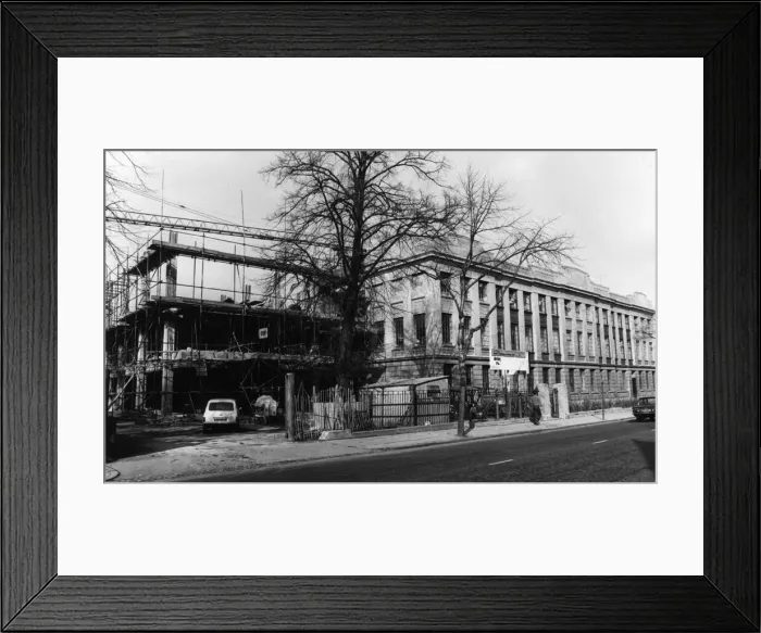 Framed Print : Coventry Technical College, in the Butts, Coventry, 26th February 1979