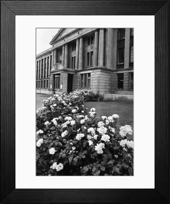 Framed Print : Coventry Technical College, in the Butts, Coventry, 1st August 1969 Framed Print : Coventry Technical College, in the Butts, Coventry, 1st August 1969