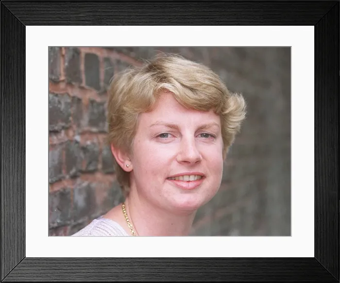 Framed Print : Rachel Morton Student from Manchester aged 23 June 1999 Candidate looking to take