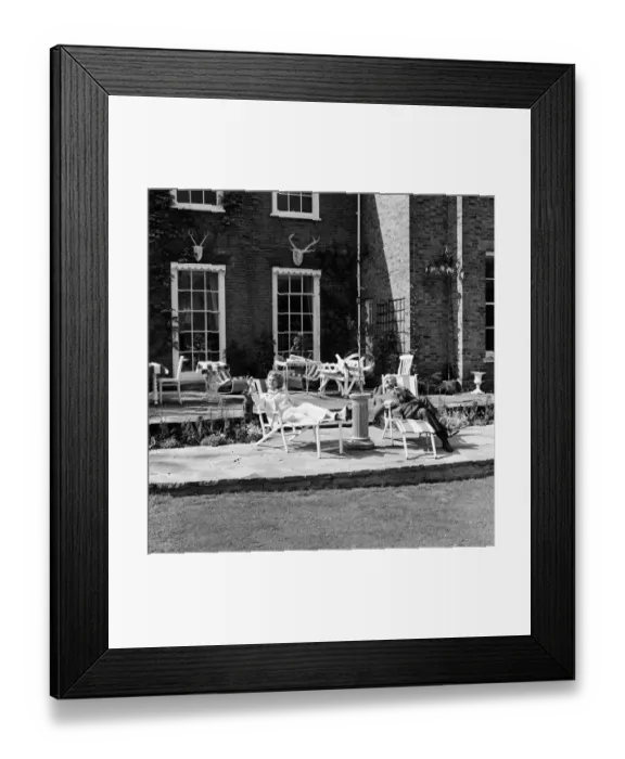 Framed Print : Johnnie and Fanny Cradock, the television cookery expert