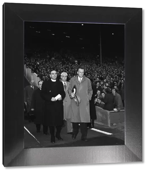 American evangelist Billy Graham at Wembley during his visit to London