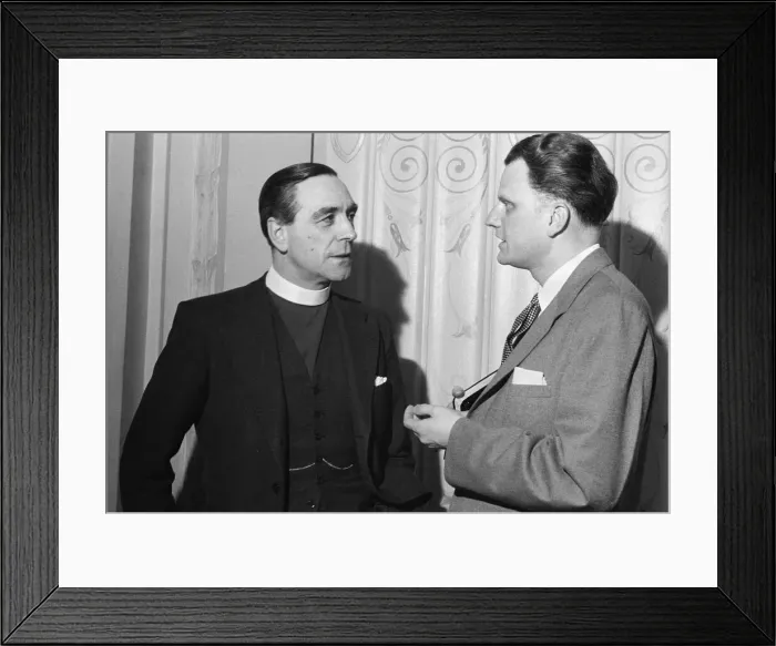 Framed Print : American evangelist Billy Graham hosts luncheon reception given for the clergy Framed Print : American evangelist Billy Graham hosts luncheon reception given for the clergy