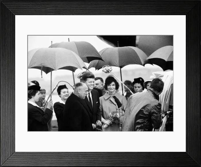 Framed Print : The visit of American President John F Kennedy to Vienna Framed Print : The visit of American President John F Kennedy to Vienna