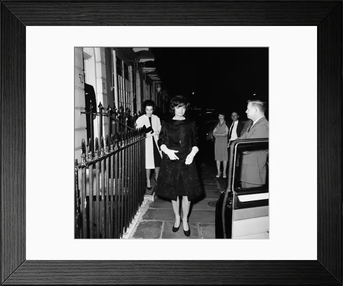 Framed Print : Private visit to London of American President John F. Kennedy Framed Print : Private visit to London of American President John F. Kennedy