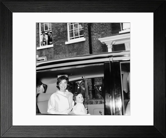 Framed Print : Second day of the private visit to London of American President John F Framed Print : Second day of the private visit to London of American President John F