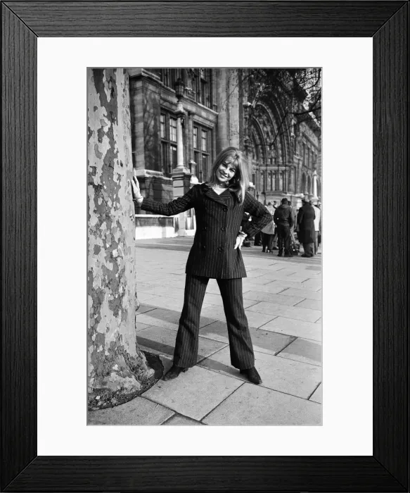 Julie Christie on Location, Darling Print, 5th January 1965. Art