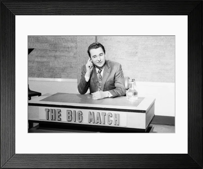 Framed Print : The Big Match, London Weekend Television football programme Framed Print : The Big Match, London Weekend Television football programme
