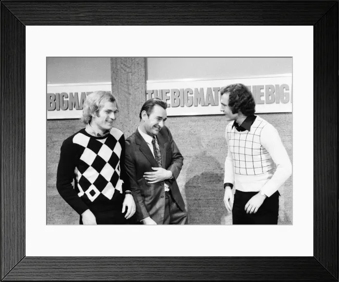 Framed Print : The Big Match, London Weekend Television football programme Framed Print : The Big Match, London Weekend Television football programme