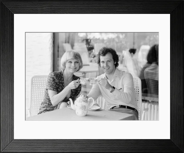 Framed Print : Franz Beckenbauer, Bayern Munich and West Germany Captain Framed Print : Franz Beckenbauer, Bayern Munich and West Germany Captain