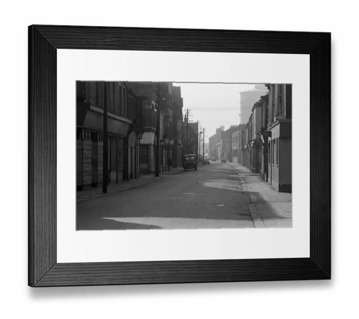 Framed Print : Scenes in South Bank, Middlesbrough, North Yorkshire. 1973