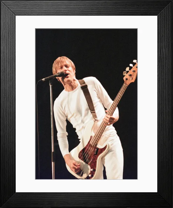 Framed Print : Bryan Adams, Canadian singer songwriter in concert, Cardiff Castle, Cardiff, Wales