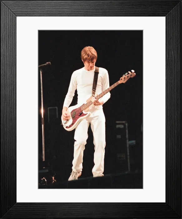 Framed Print : Bryan Adams, Canadian singer songwriter in concert, Cardiff Castle, Cardiff, Wales