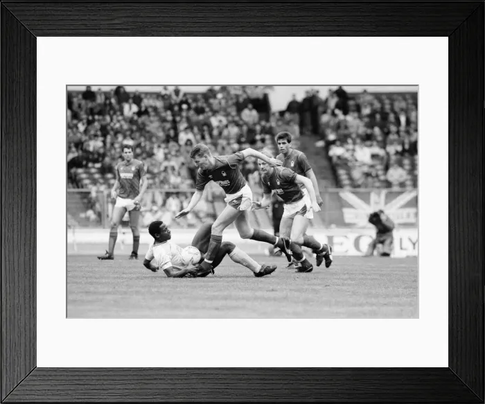 Framed Print : Football League Centenary Tournament, also known as the Mercantile Credit Football Framed Print : Football League Centenary Tournament, also known as the Mercantile Credit Football