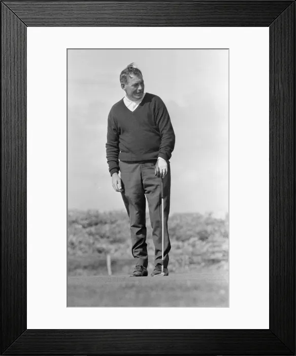 Framed Print : British Open 1965. Royal Birkdale Golf Club in Southport, England