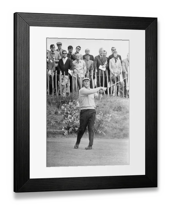 Framed Print : British Open 1965. Royal Birkdale Golf Club in Southport, England