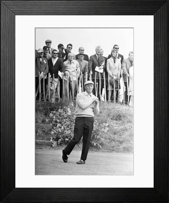 Framed Print : British Open 1965. Royal Birkdale Golf Club in Southport, England Framed Print : British Open 1965. Royal Birkdale Golf Club in Southport, England