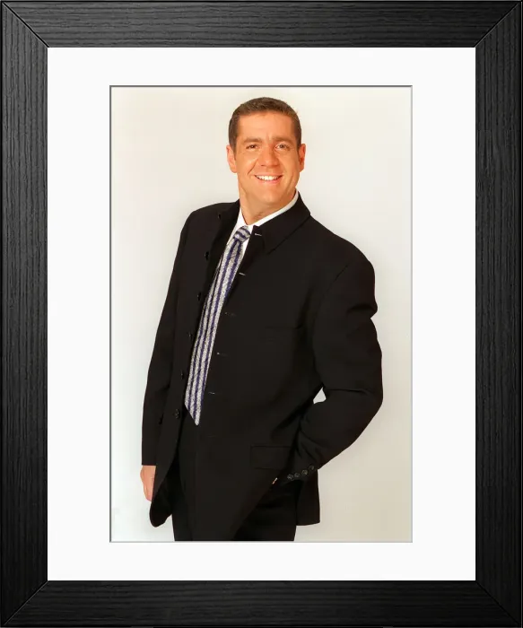 Framed Print : Dale Winton April 1996 Studio Picture. Dale Winton is a TV Framed Print : Dale Winton April 1996 Studio Picture. Dale Winton is a TV