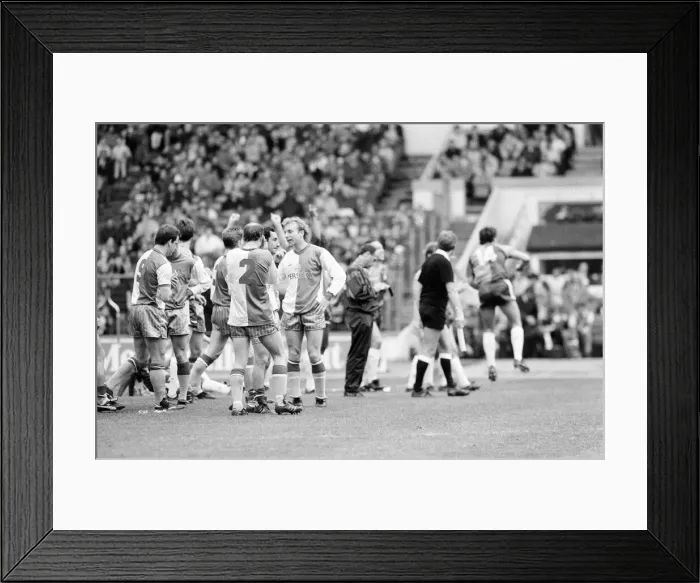Framed Print : Football League Centenary Tournament, also known as the Mercantile Credit Football Framed Print : Football League Centenary Tournament, also known as the Mercantile Credit Football