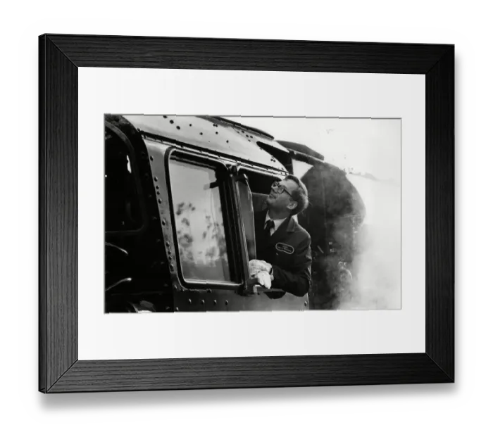 Framed Print : Duke of Glouchester names a locomotive with his namesake at Rothley near Loughborough Framed Print : Duke of Glouchester names a locomotive with his namesake at Rothley near Loughborough