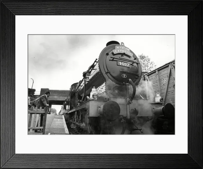 Framed Print : Class 4F locative at the Midland Railway Trust 15th May 1982 Framed Print : Class 4F locative at the Midland Railway Trust 15th May 1982