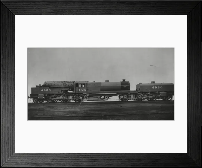 Framed Print : The Beyer Peacock Self Trimming Coal Bunker Locomotive 15th June 1925 Framed Print : The Beyer Peacock Self Trimming Coal Bunker Locomotive 15th June 1925