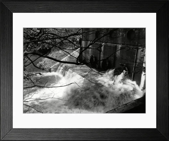 Framed Print : River Derwent pollution 15th June 1989 Framed Print : River Derwent pollution 15th June 1989