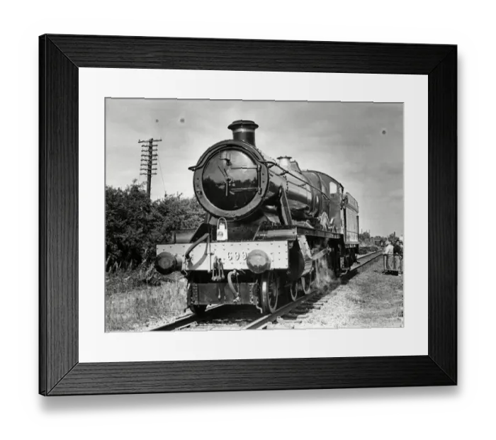 Framed Print : Locomotive Witherslack Hall seen here close to Derby 15th June 1950 Framed Print : Locomotive Witherslack Hall seen here close to Derby 15th June 1950