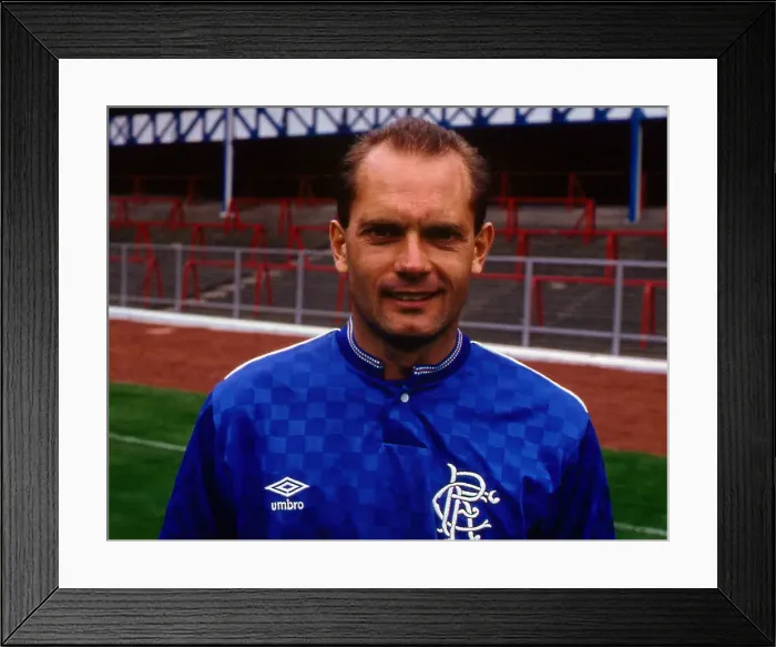 Framed Print : Ray Wilkins Rangers football player August 1988 Framed Print : Ray Wilkins Rangers football player August 1988
