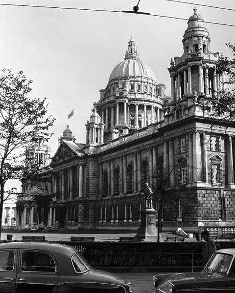 City Hall, Belfast. Northern Ireland. 9th October 1963