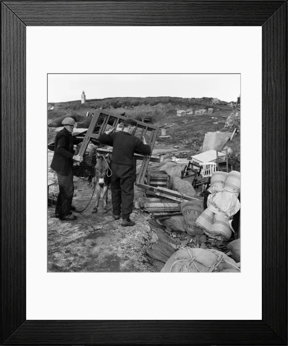 Framed Print : The last twenty three residents of Inishark Island (sometimes called Shark Island) Framed Print : The last twenty three residents of Inishark Island (sometimes called Shark Island)