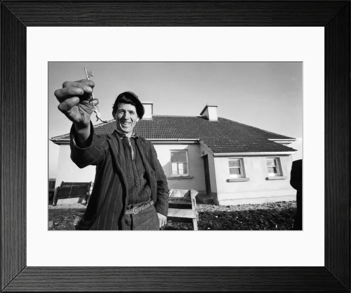 Framed Print : The last twenty three residents of Inishark Island (sometimes called Shark Island) Framed Print : The last twenty three residents of Inishark Island (sometimes called Shark Island)
