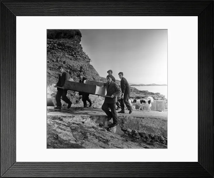 Framed Print : The last twenty three residents of Inishark Island (sometimes called Shark Island) Framed Print : The last twenty three residents of Inishark Island (sometimes called Shark Island)