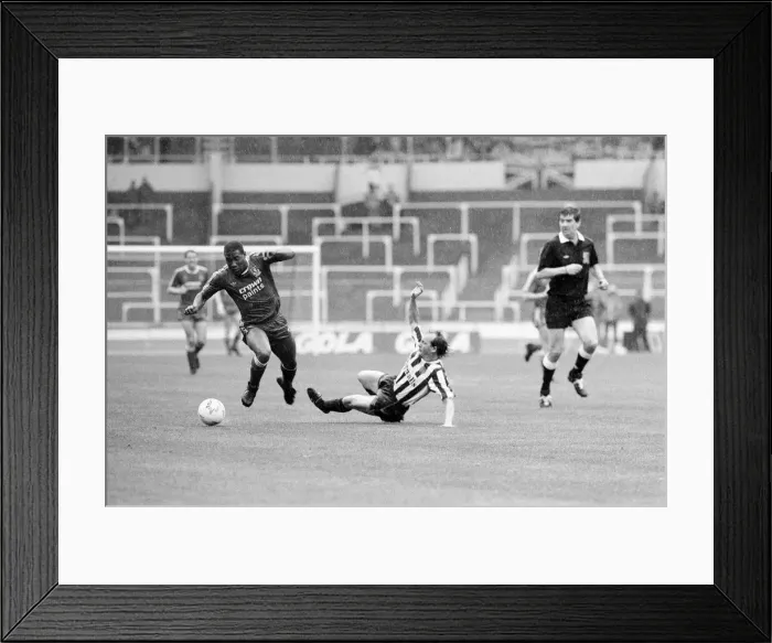 Framed Print : Football League Centenary Tournament, also known as the Mercantile Credit Football
