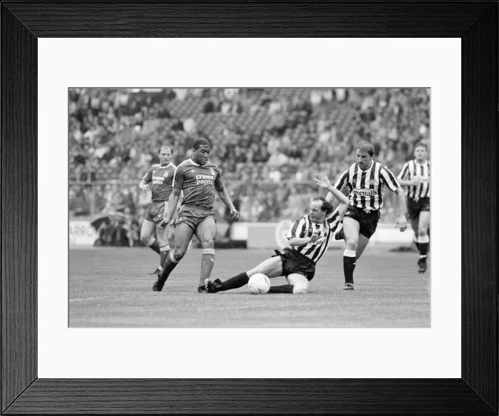 Framed Print : Football League Centenary Tournament, also known as the Mercantile Credit Football Framed Print : Football League Centenary Tournament, also known as the Mercantile Credit Football