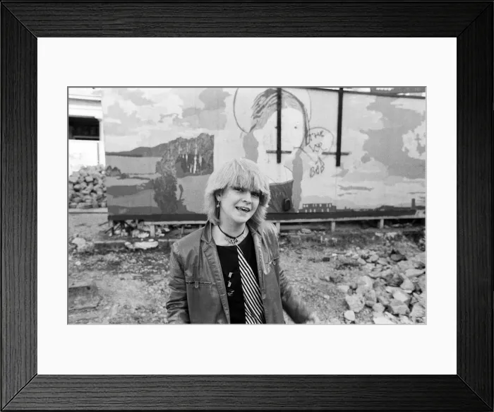 Framed Print : Punk actress and singer Toyah Willcox in Covent Garden, London, 22nd August 1979