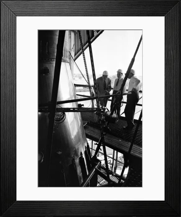 Framed Print : European Launcher Development Organisation, testing site at Hawker Siddeley Dynamics