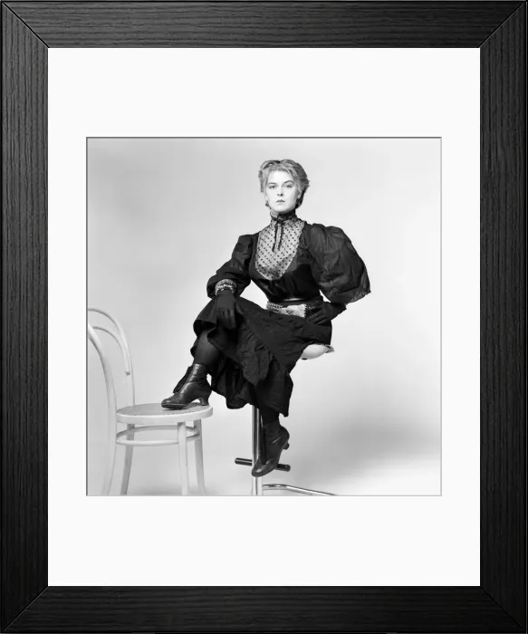 Framed Print : Studio portrait of Toyah Willcox. 15th August 1978 Framed Print : Studio portrait of Toyah Willcox. 15th August 1978