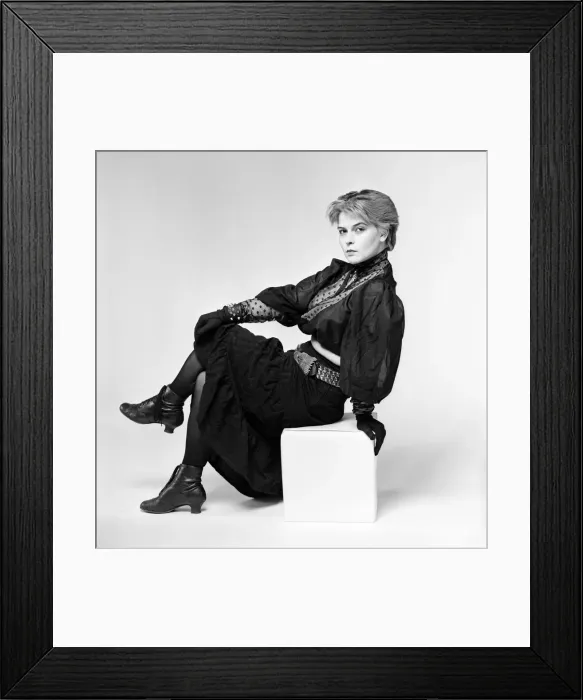 Framed Print : Studio portrait of Toyah Willcox. 15th August 1978 Framed Print : Studio portrait of Toyah Willcox. 15th August 1978